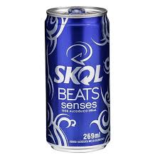 Cerveja Lata Skol Beats Senses  269ml