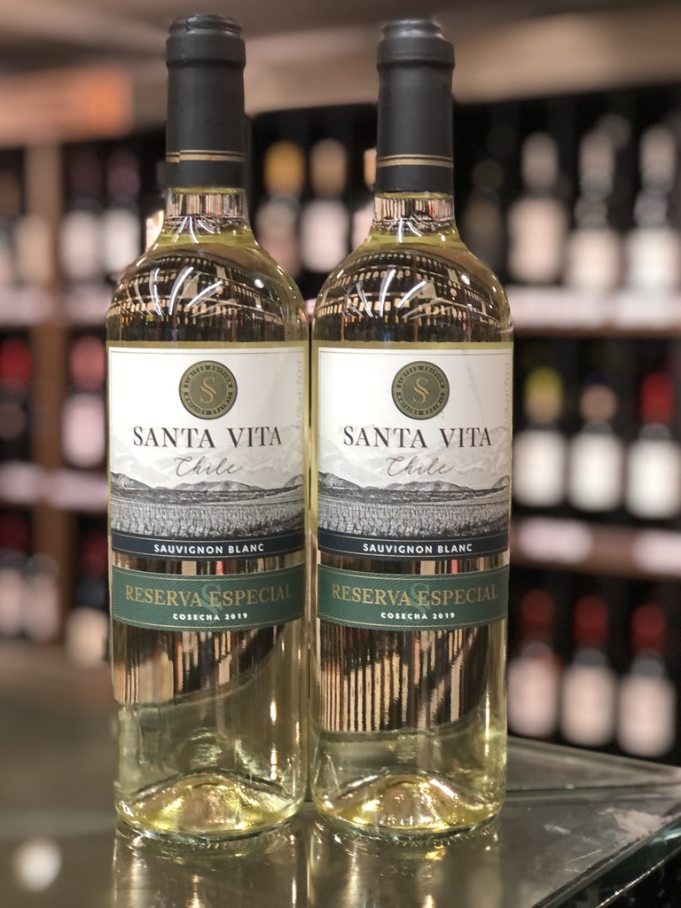 Vinho Branco Chileno Santa Vita Sauvignon Blanc 750ml