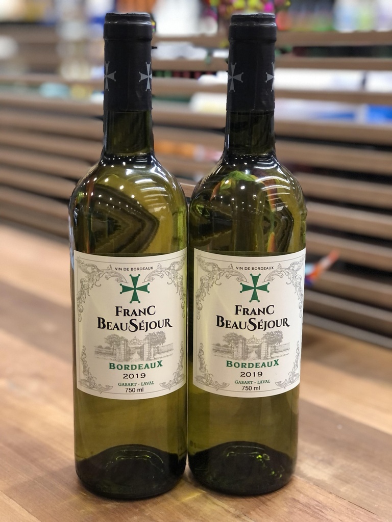 Vinho Branco Francês Franc Beausejour Bordeaux 750 ml